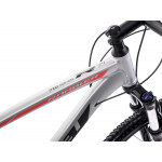 Horský bicykel ROMET RAMBLER R7.4 2024 L Strieborno-červený grafit